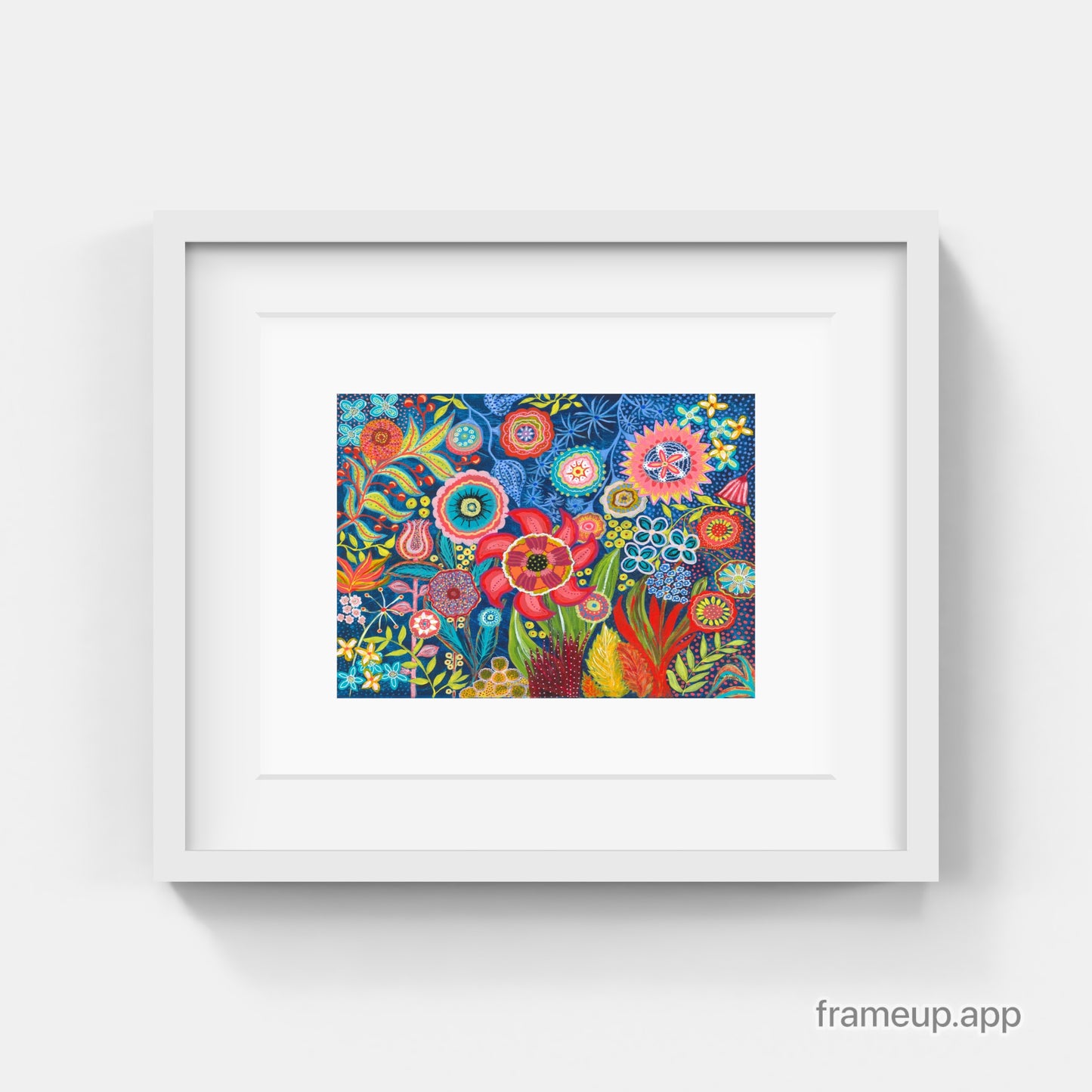 JOYFUL FLOWERS AT MIDNIGHT