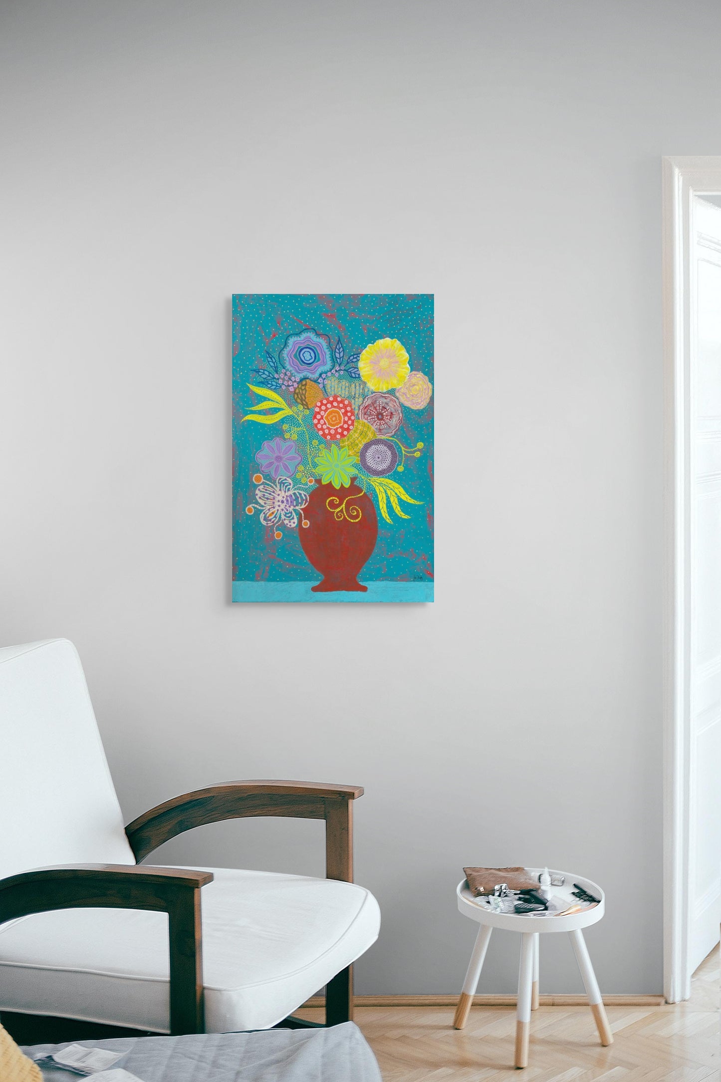 STILL LIFE WITH IMAGINED FLOWERS